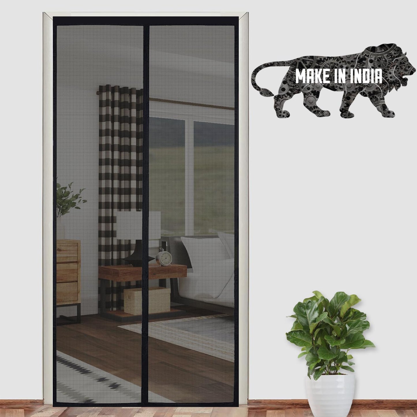Magnetic Door Screen | Auto-Closing Screen
